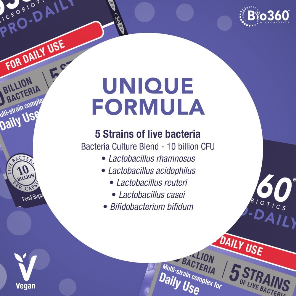 Natures Aid Bio360 Pro-Daily (10 Billion Bacteria) 5
