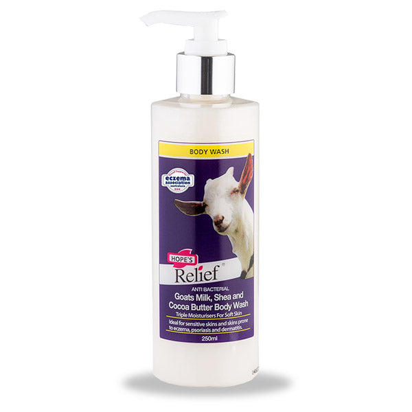 Hope's Relief Shea Butter, Cocoa Butter and Goats Milk Body Wash