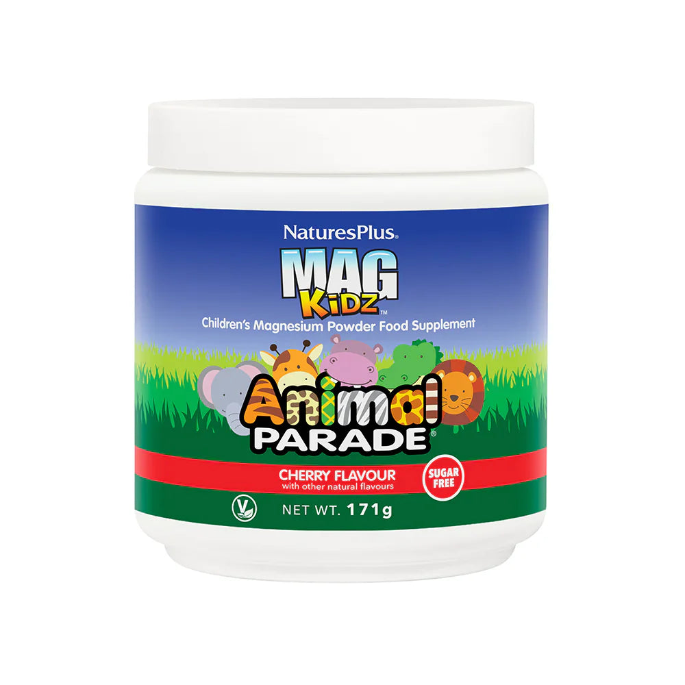 NaturesPlus Animal Parade® Sugar-Free MagKidz Magnesium Powder image 0