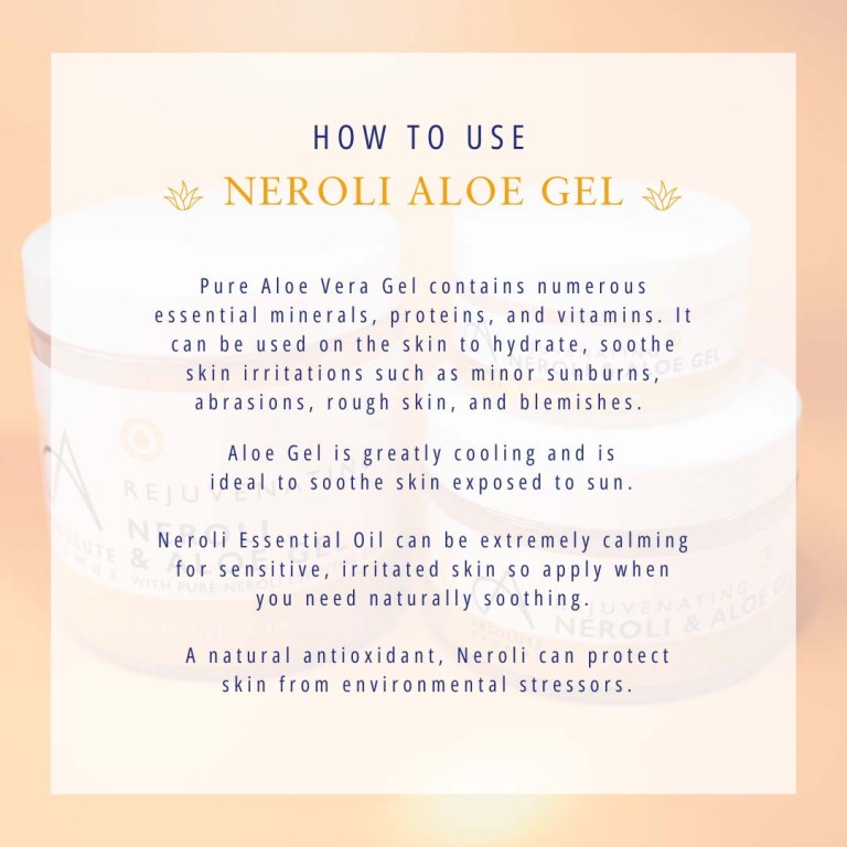Absolute Aromas Neroli & Aloe Gel 5