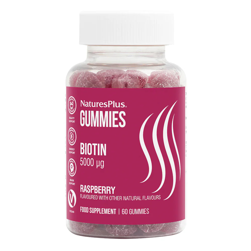 NaturesPlus Gummies Biotin 60 Gummies image 0