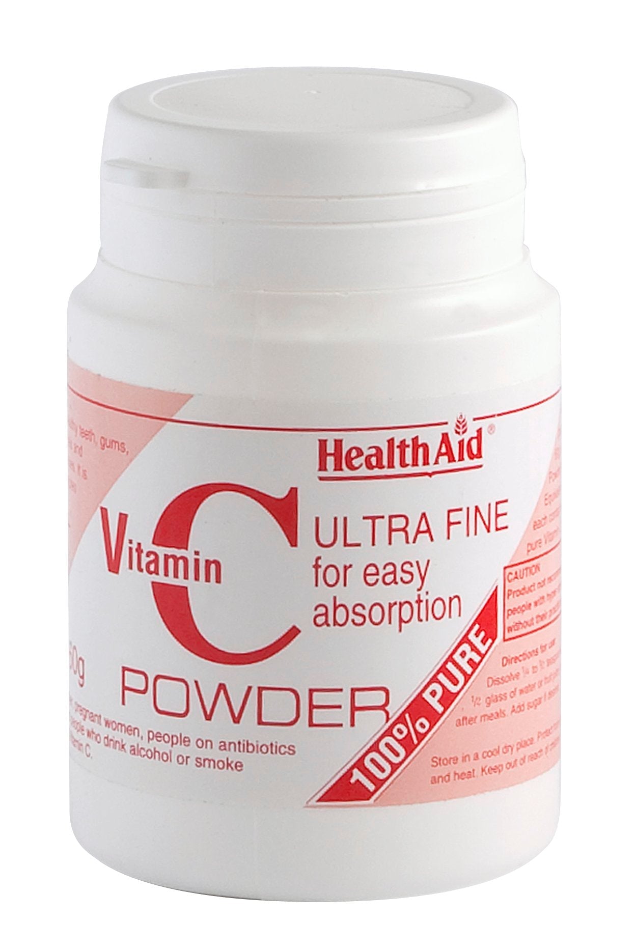 HealthAid Vitamin C 100% Pure Ultrafine Powder image 0