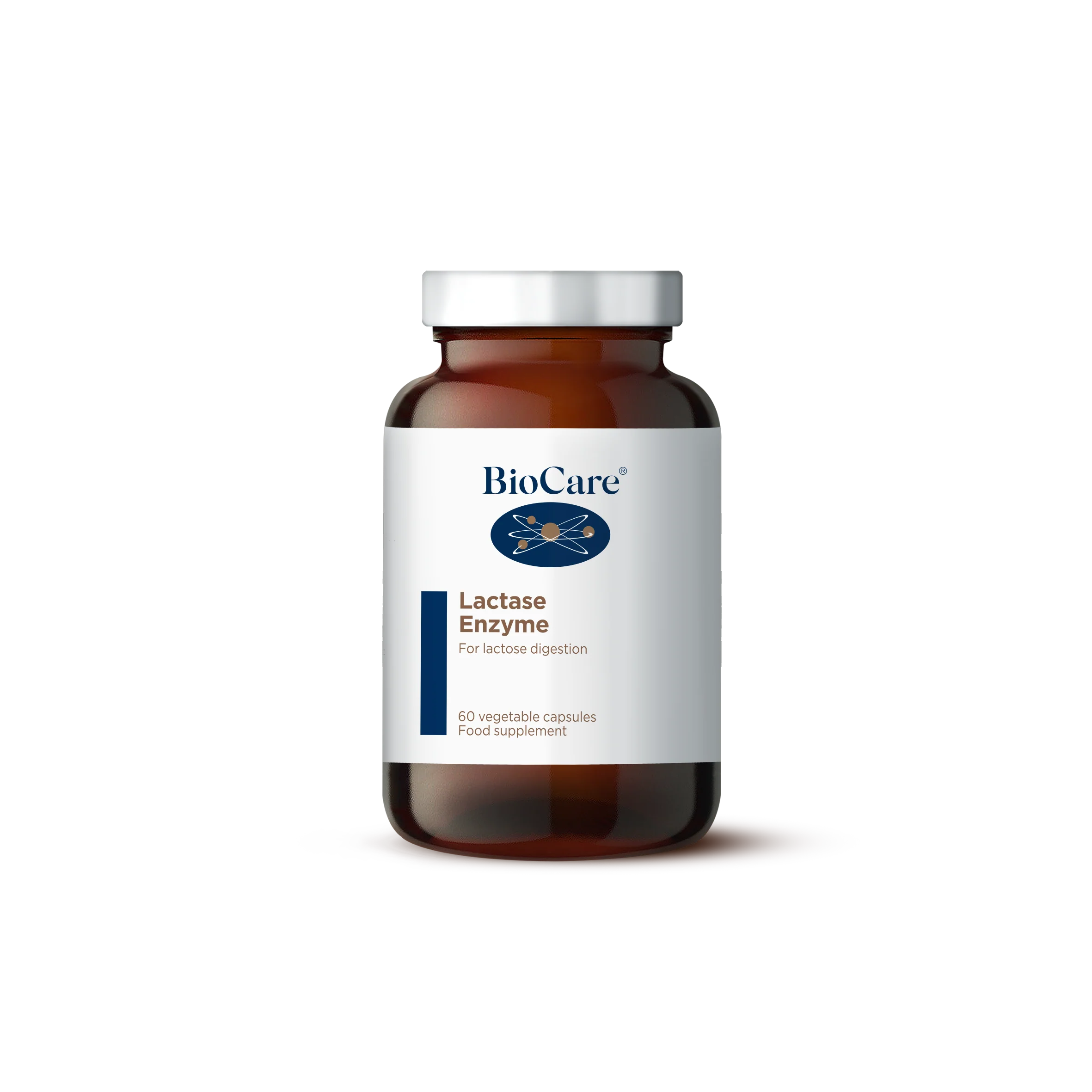 BioCare Lactase Enzyme 60 Capsules image 0