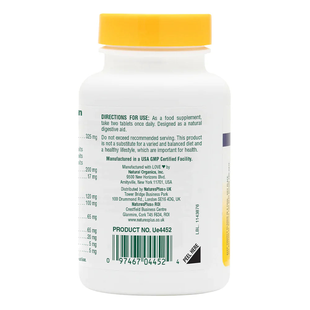 NaturesPlus Ultra-Zyme® 90 Tablets image 2