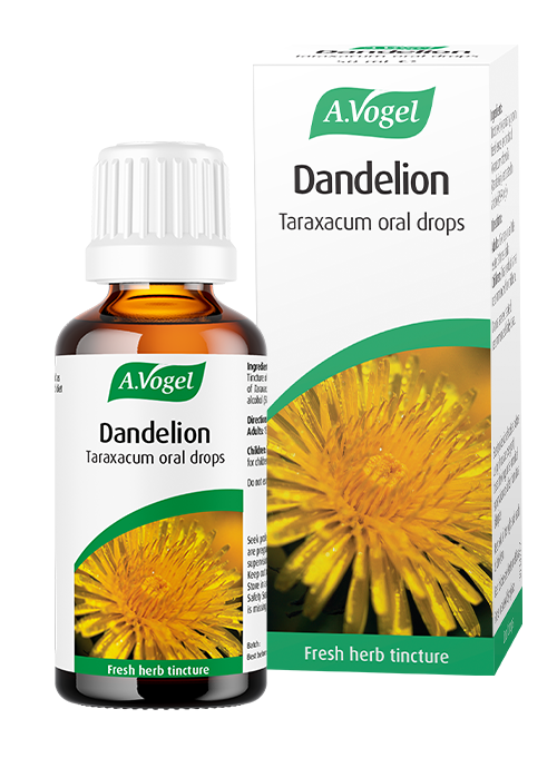 A.Vogel Dandelion Taraxacum Drops | Extracts of Freshly Harvested, Organically Grown Dandelion Root & Herb | 50ml