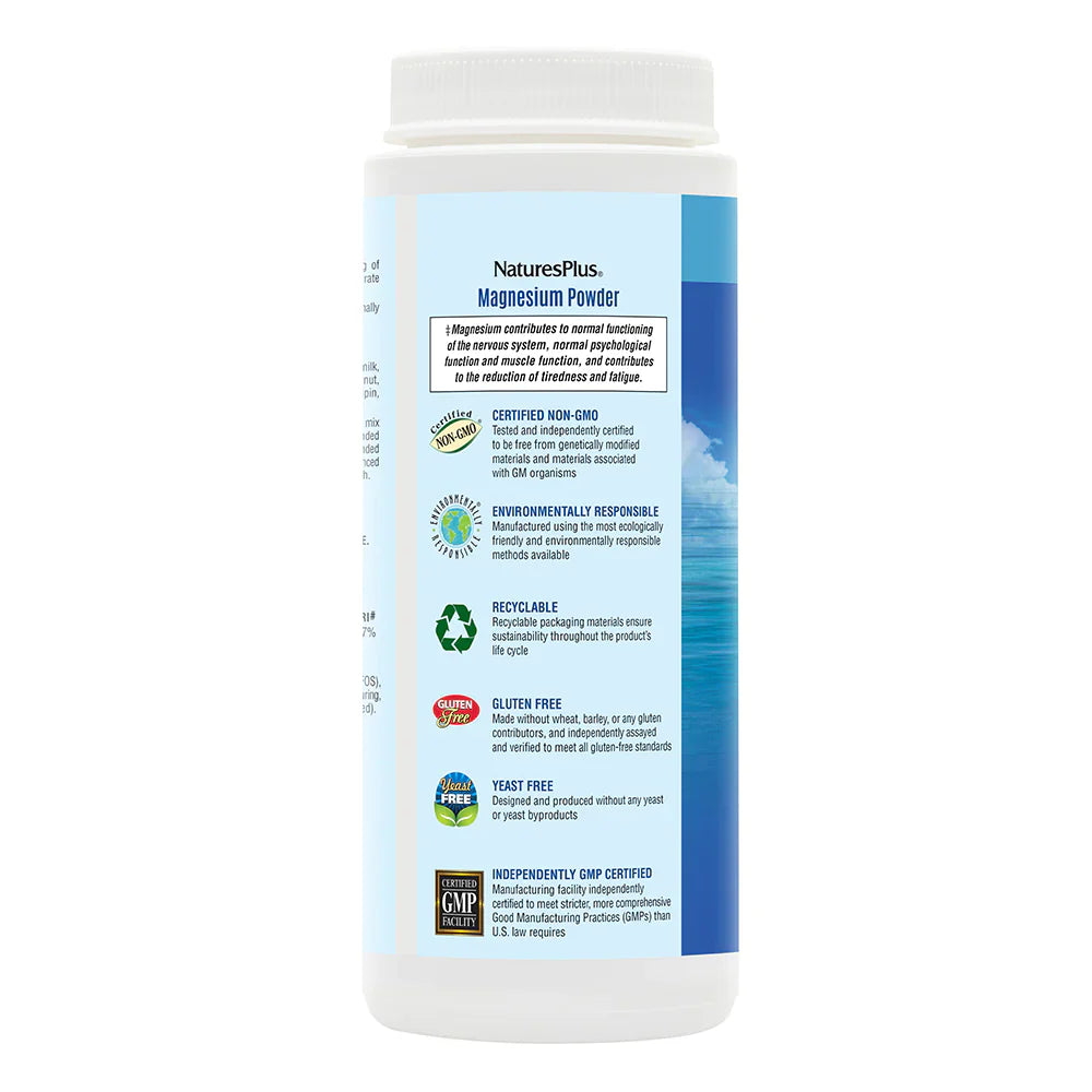 NaturesPlus Magnesium Powder - Pink Lemonade image 1