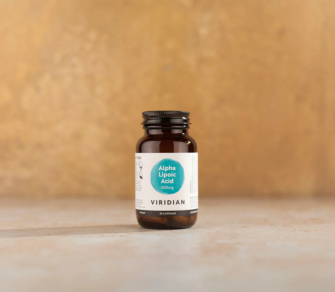 Viridian Alpha Lipoic Acid 200mg Capsules image 2