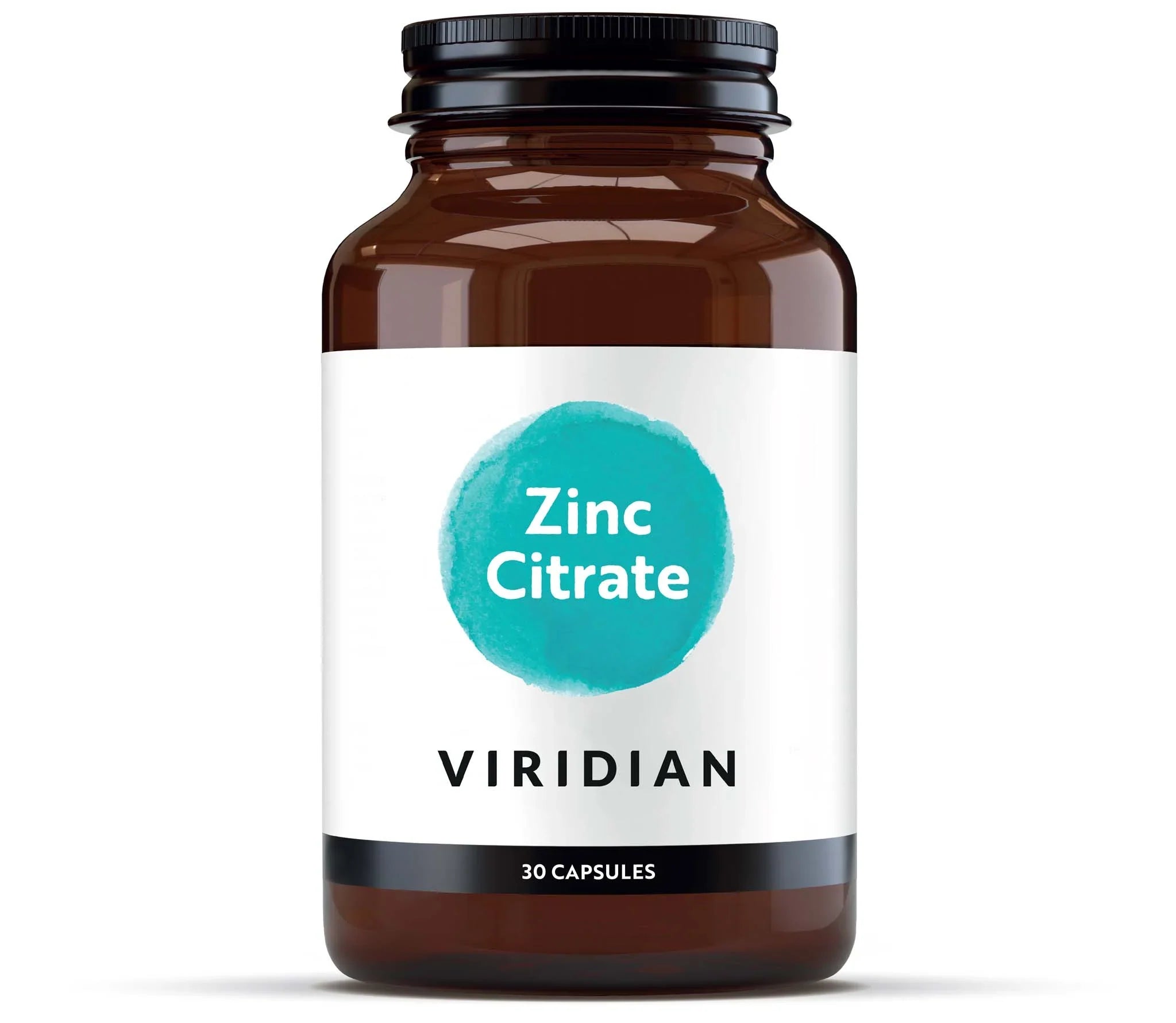 Viridian Zinc Citrate Capsules image 0