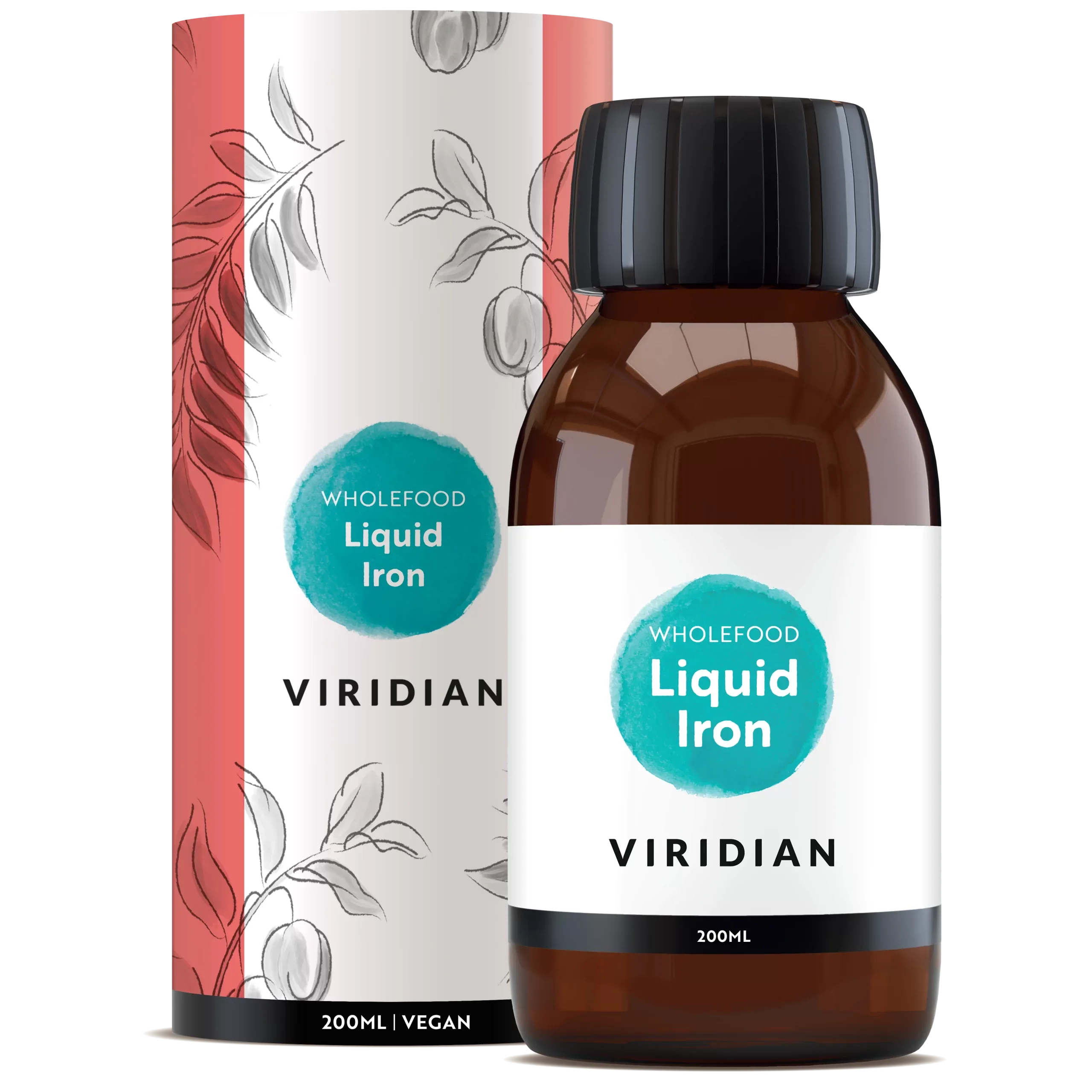 Viridian Wholefood Liquid Iron 200ml image 0