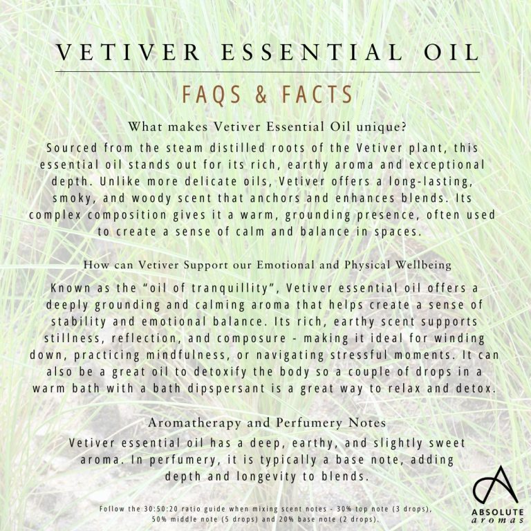 Absolute Aromas Vetiver Essential Oil 5