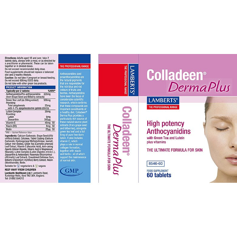 Lamberts Colladeen®Derma Plus 60 Tablets image 2