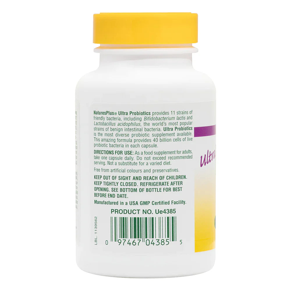 NaturesPlus Ultra Probiotics Capsules image 2