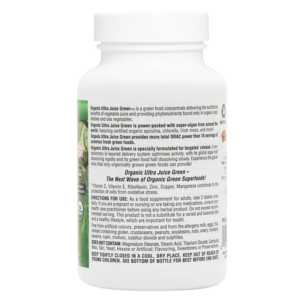 NaturesPlus Ultra Juice Green® Bi-Layered 90 Tablets image 1
