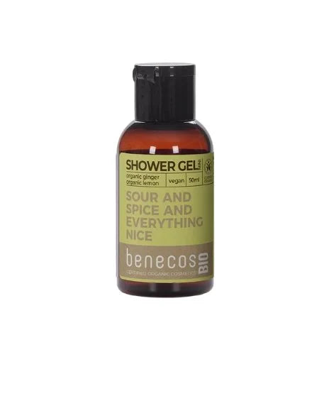 Benecos Mini Ginger and Lemon Shower Gel