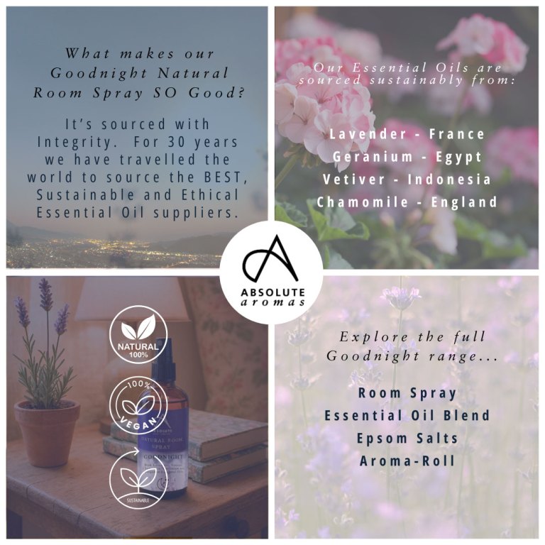 Absolute Aromas Goodnight Natural Room Spray 6