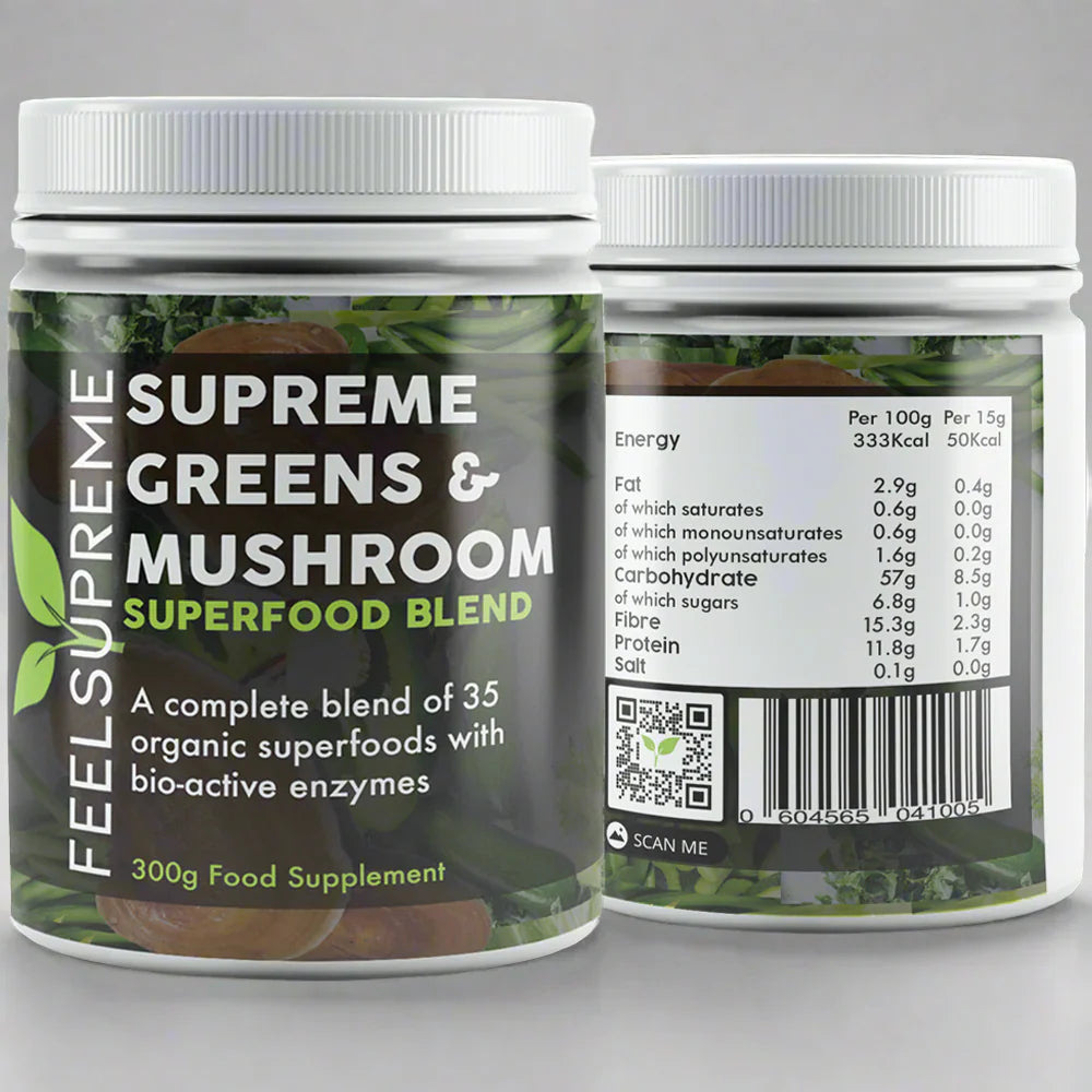 Feel Supreme Greens and Mushroom Blend 6