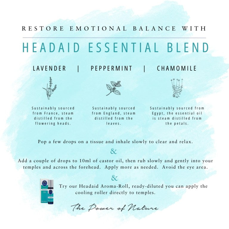 Absolute Aromas Headaid Essential Blend