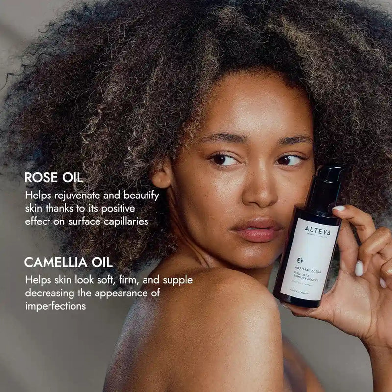 Alteya Organics Bio Damascena Organic Rose Otto Radiance Body Oil 4