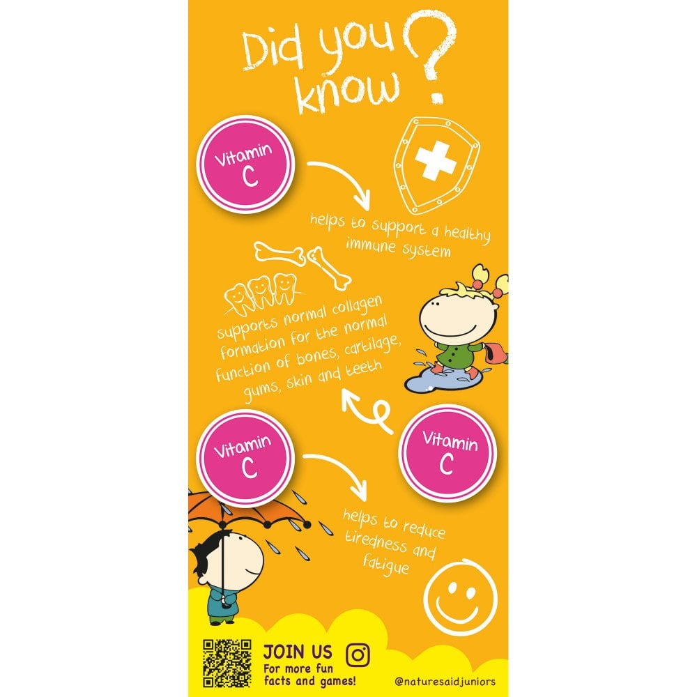 Natures Aid Mini Drops Sprinkles Vitamin C 3