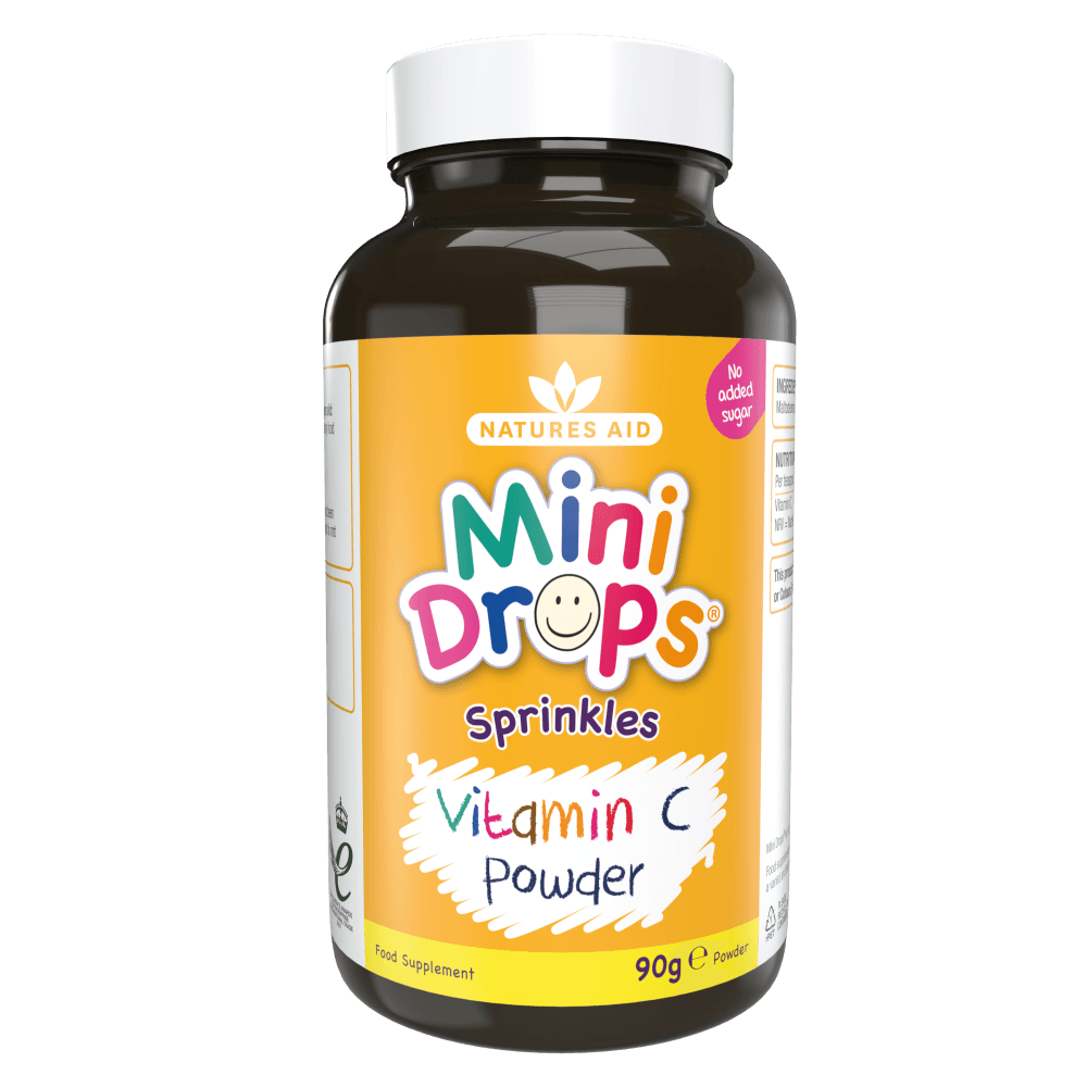 Natures Aid Mini Drops Sprinkles Vitamin C 6
