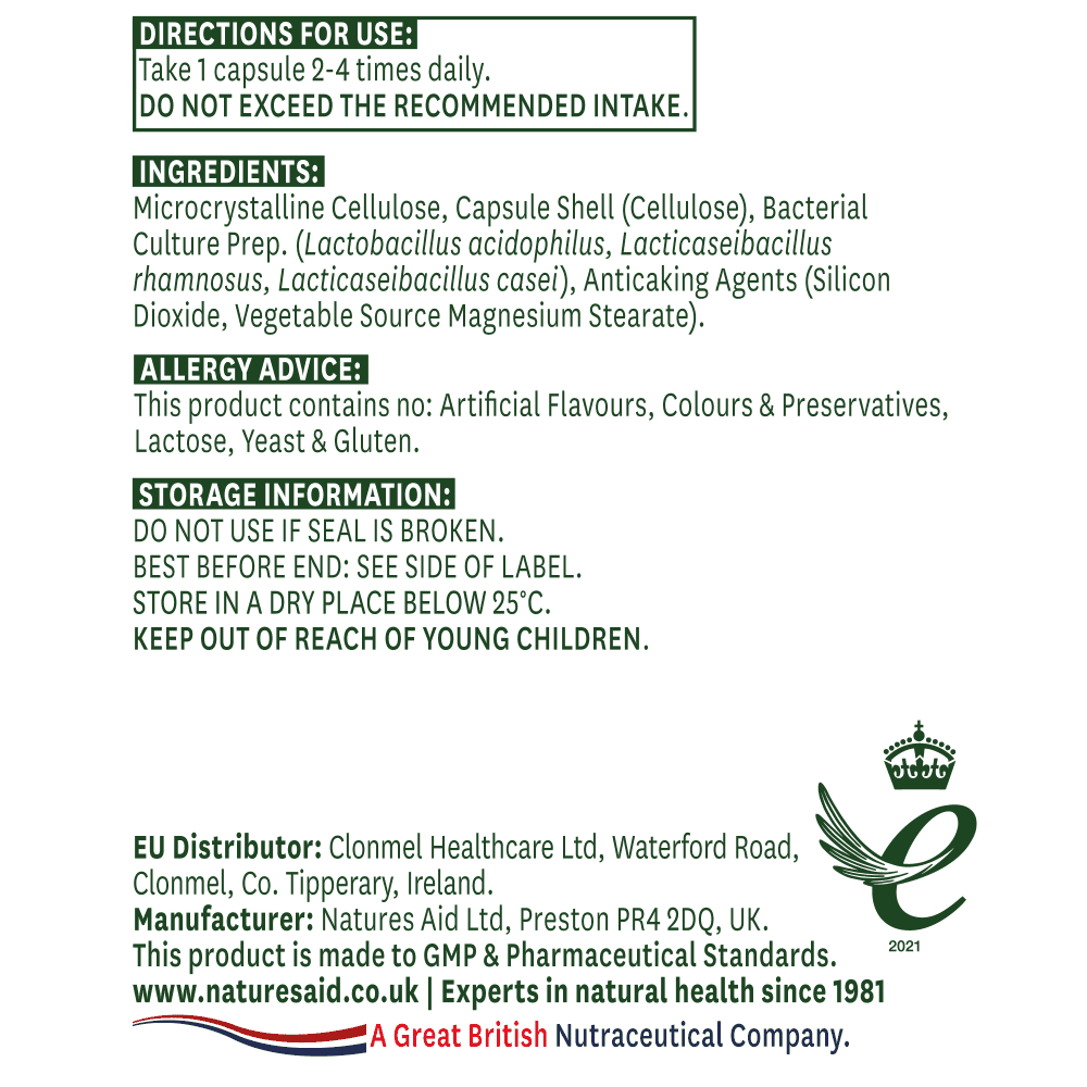 Natures Aid Acidophilus Complex 2