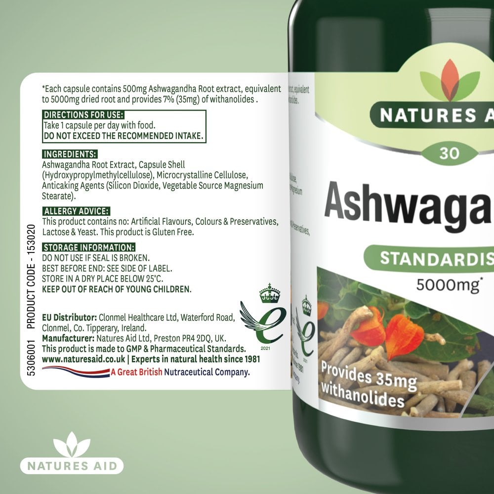 Natures Aid Ashwagandha 4