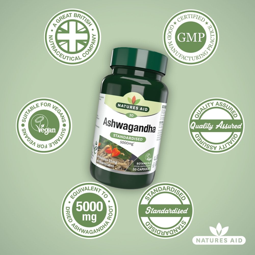 Natures Aid Ashwagandha 6