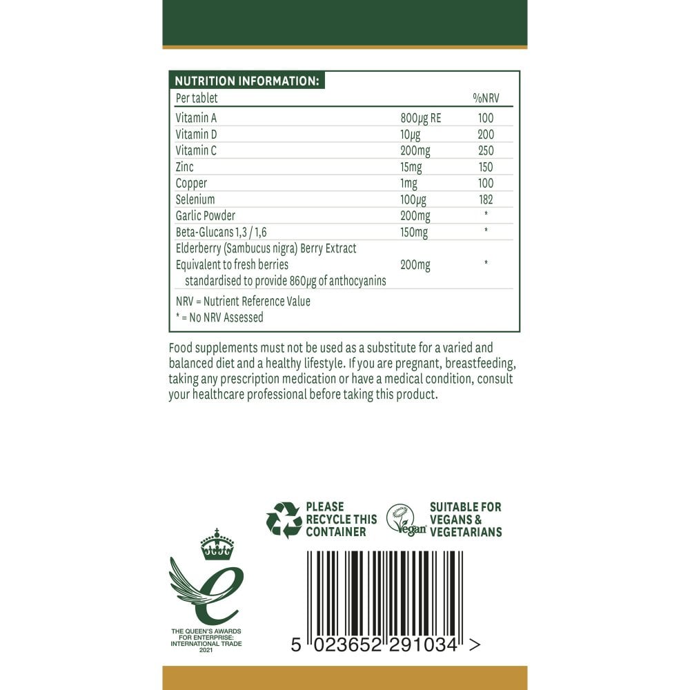 Natures Aid Beta-Glucans Immune Support+ 3