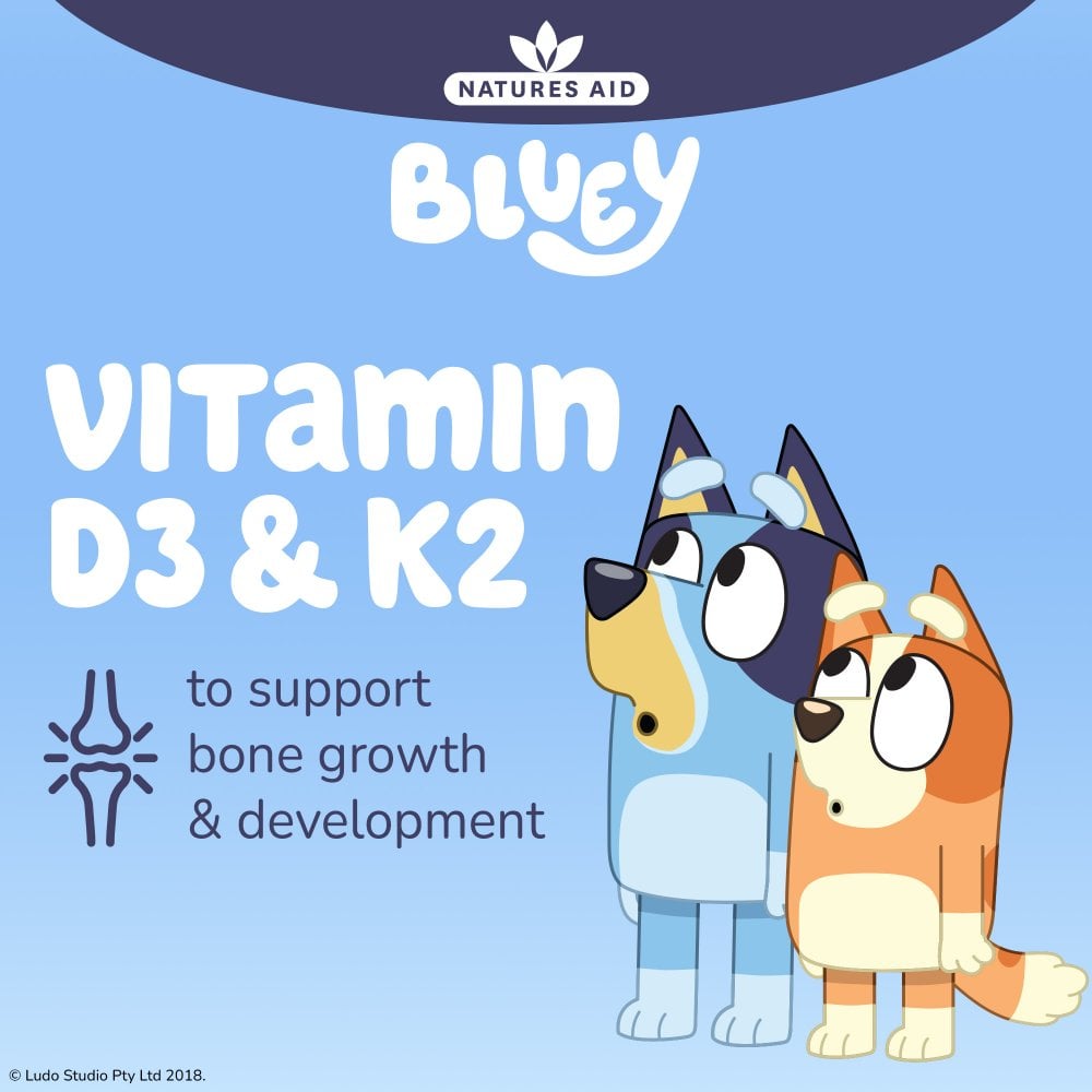 Natures Aid Bluey Bone Support Gummies