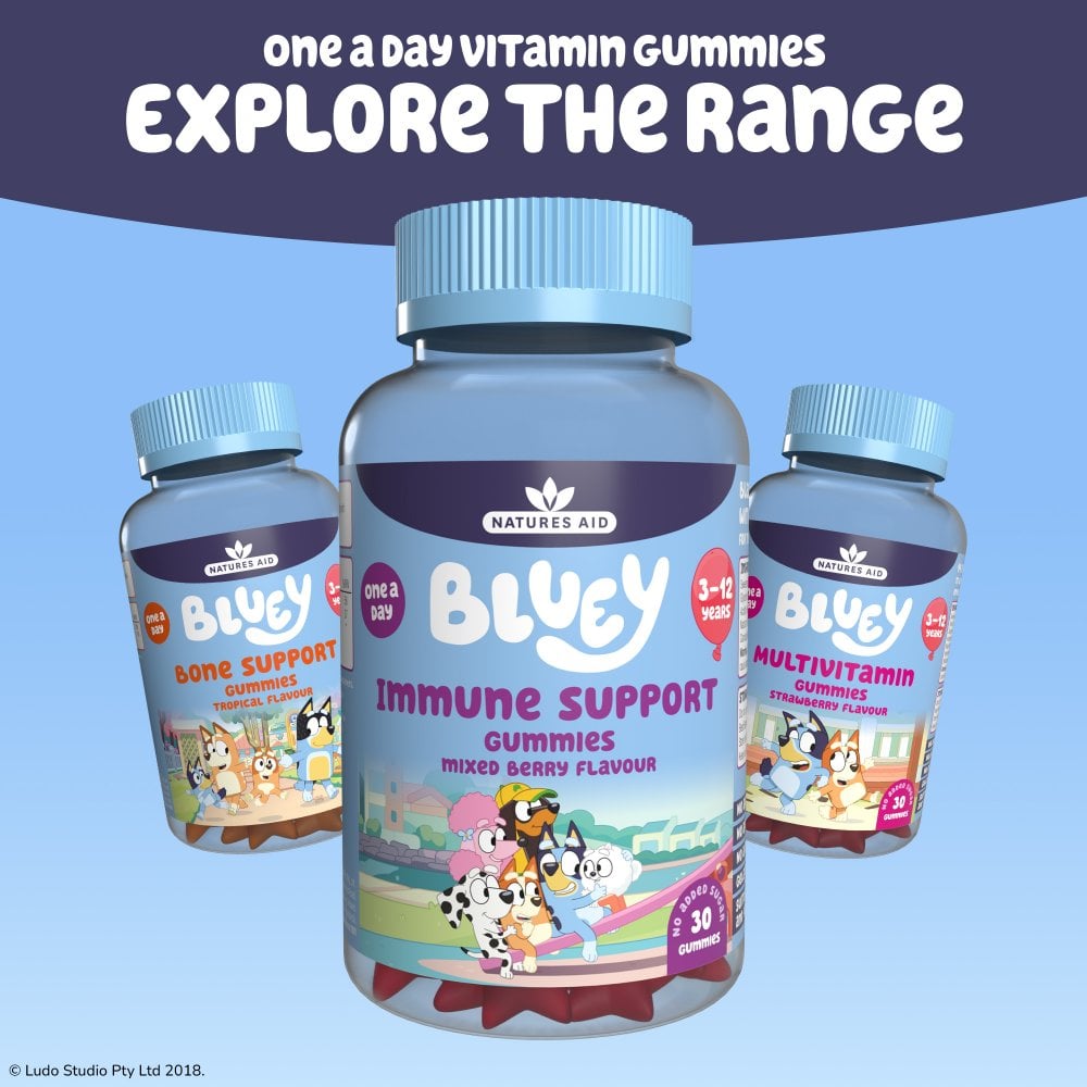 Natures Aid Bluey Immune Support Gummies 5