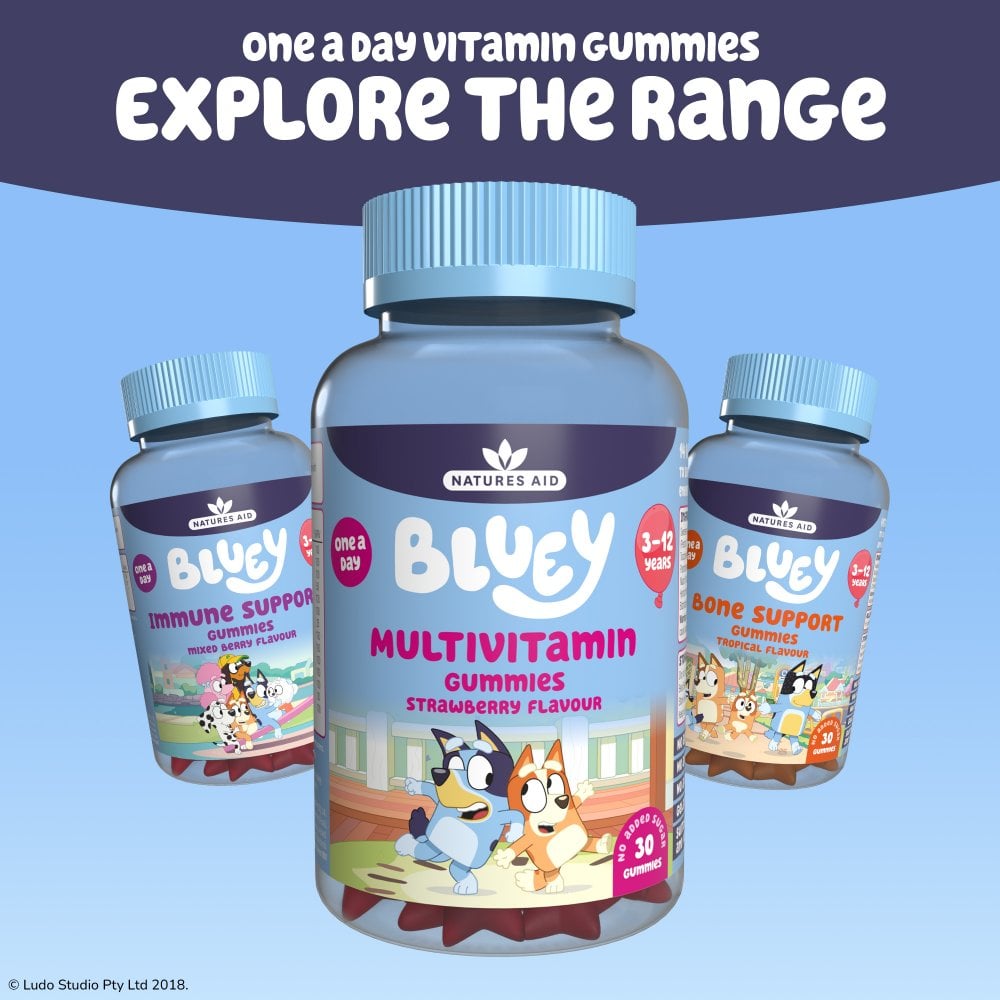 Natures Aid Bluey Multivitamin Gummies 5