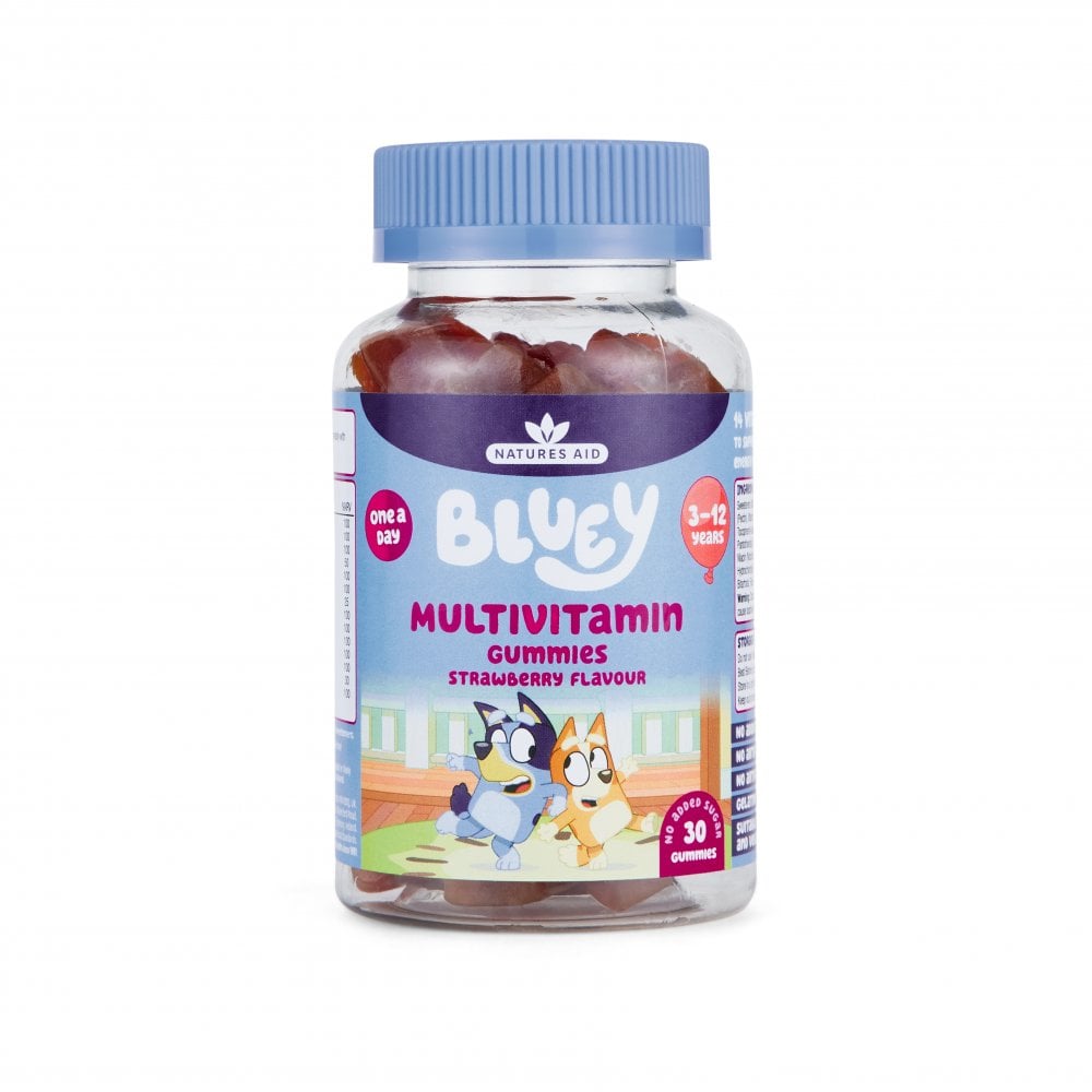 Natures Aid Bluey Multivitamin Gummies