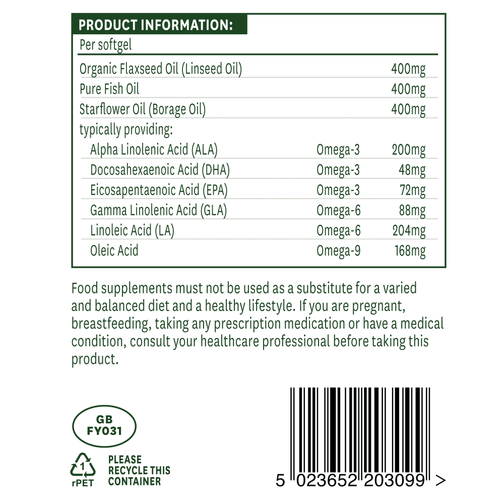 Natures Aid Complete EFA (Omega 3, 6 + 9) 3