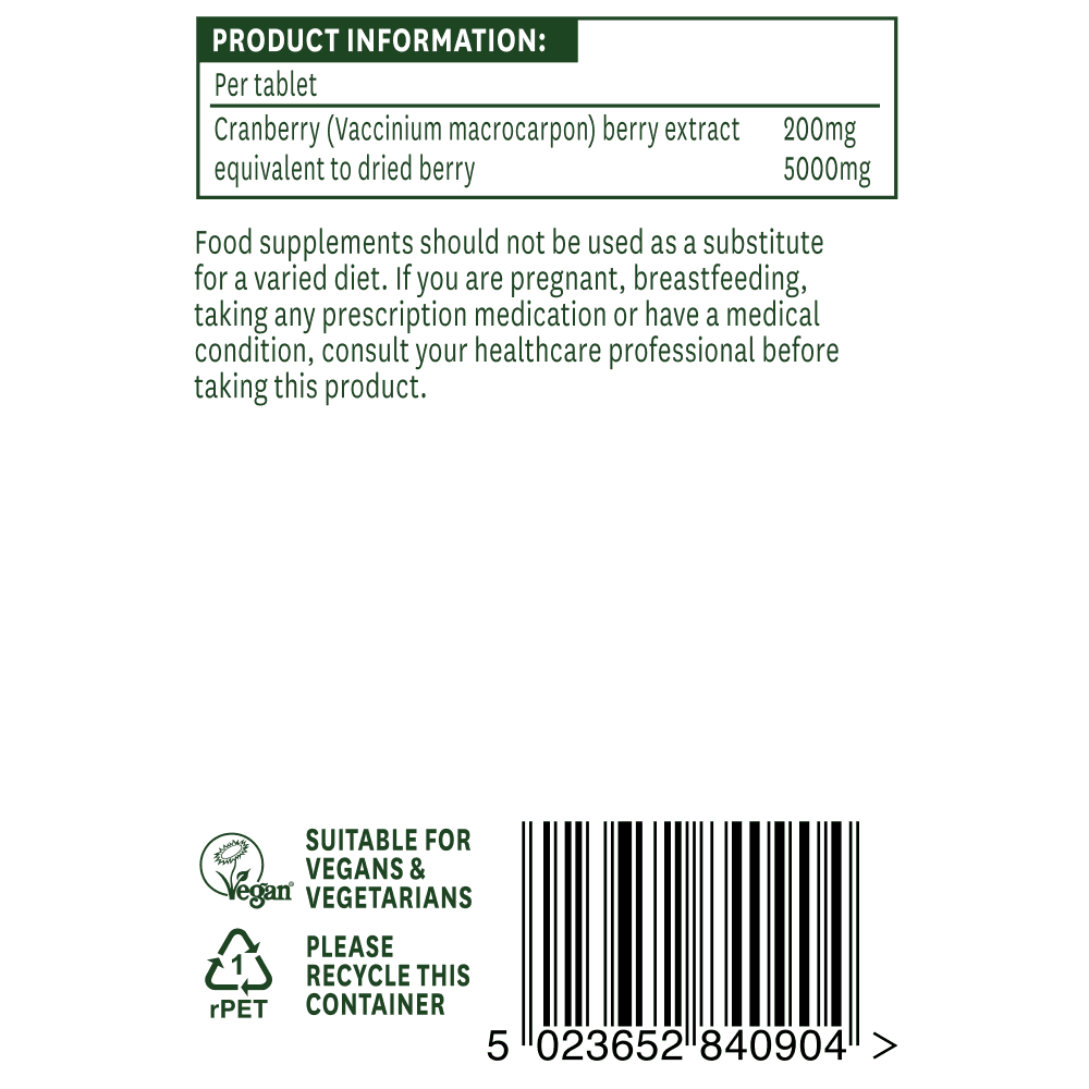 Natures Aid Cranberry 5000mg 3