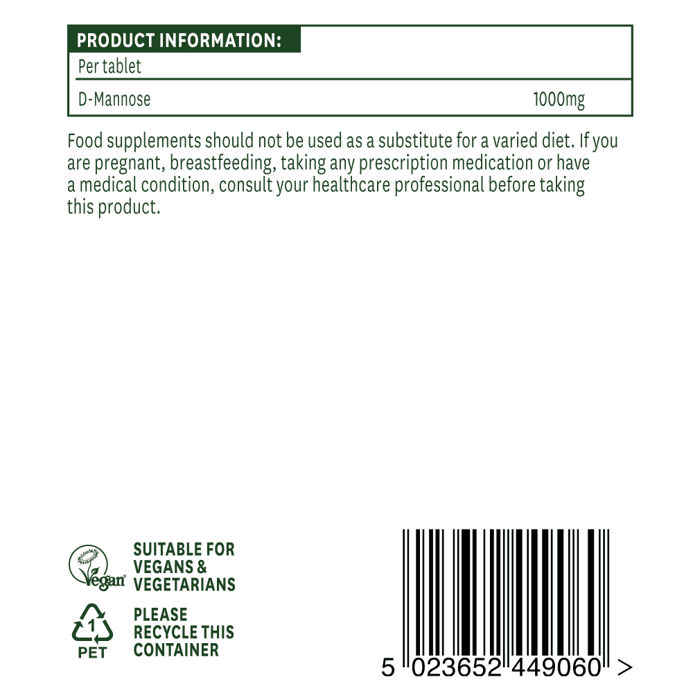 Natures Aid D-Mannose 3