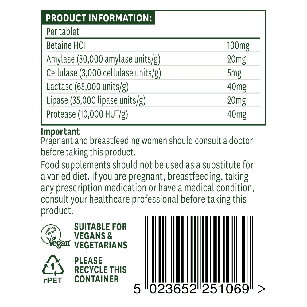 Natures Aid Digestive Enzyme Complex 3