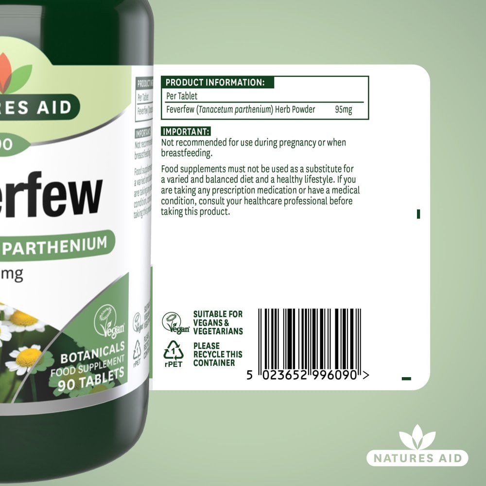 Natures Aid Feverfew 6