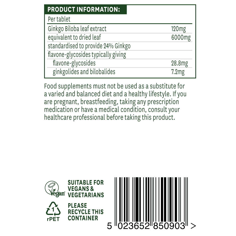Natures Aid Ginkgo Biloba 3