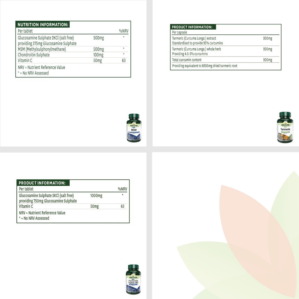 Natures Aid Glucosamine Bundle 2