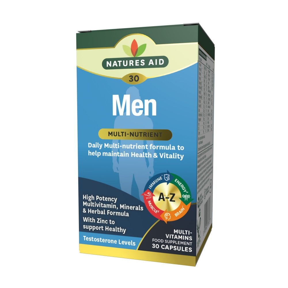 Natures Aid Men's Multi-Vitamins & Minerals