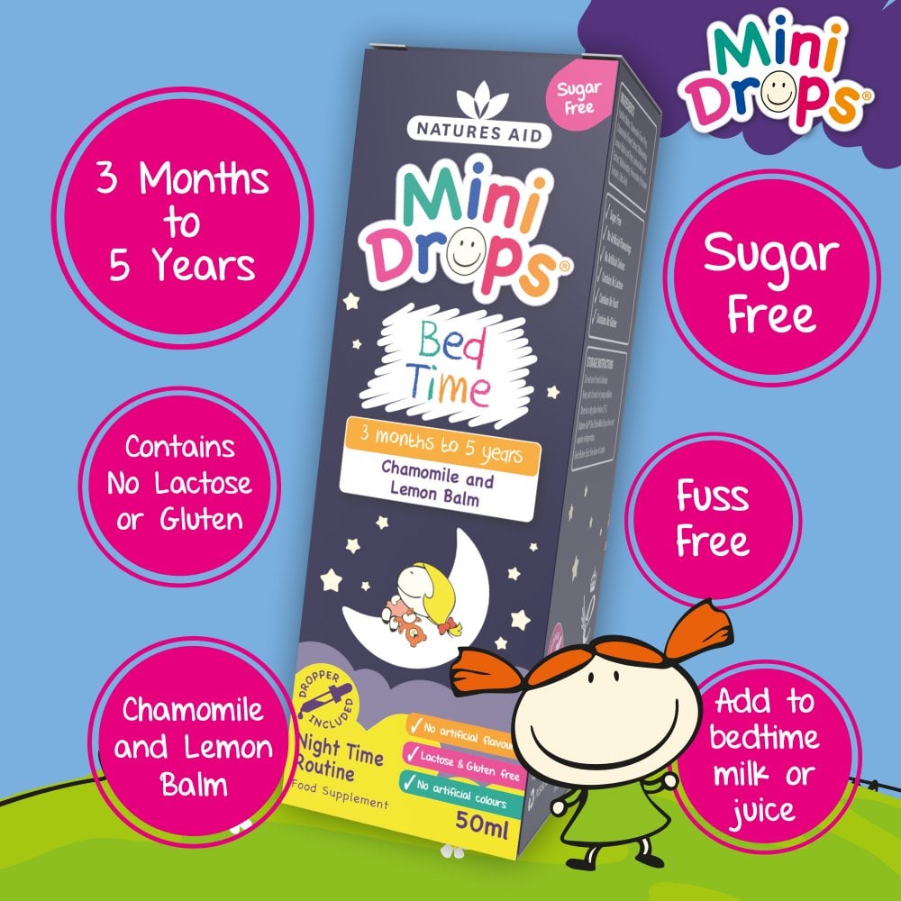 Natures Aid Mini Drops Bed Time 3