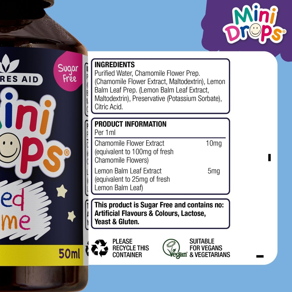 Natures Aid Mini Drops Bed Time 5