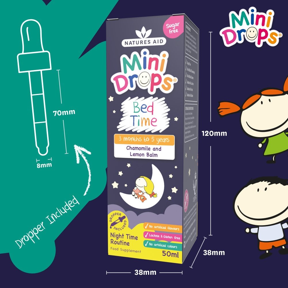 Natures Aid Mini Drops Bed Time 6
