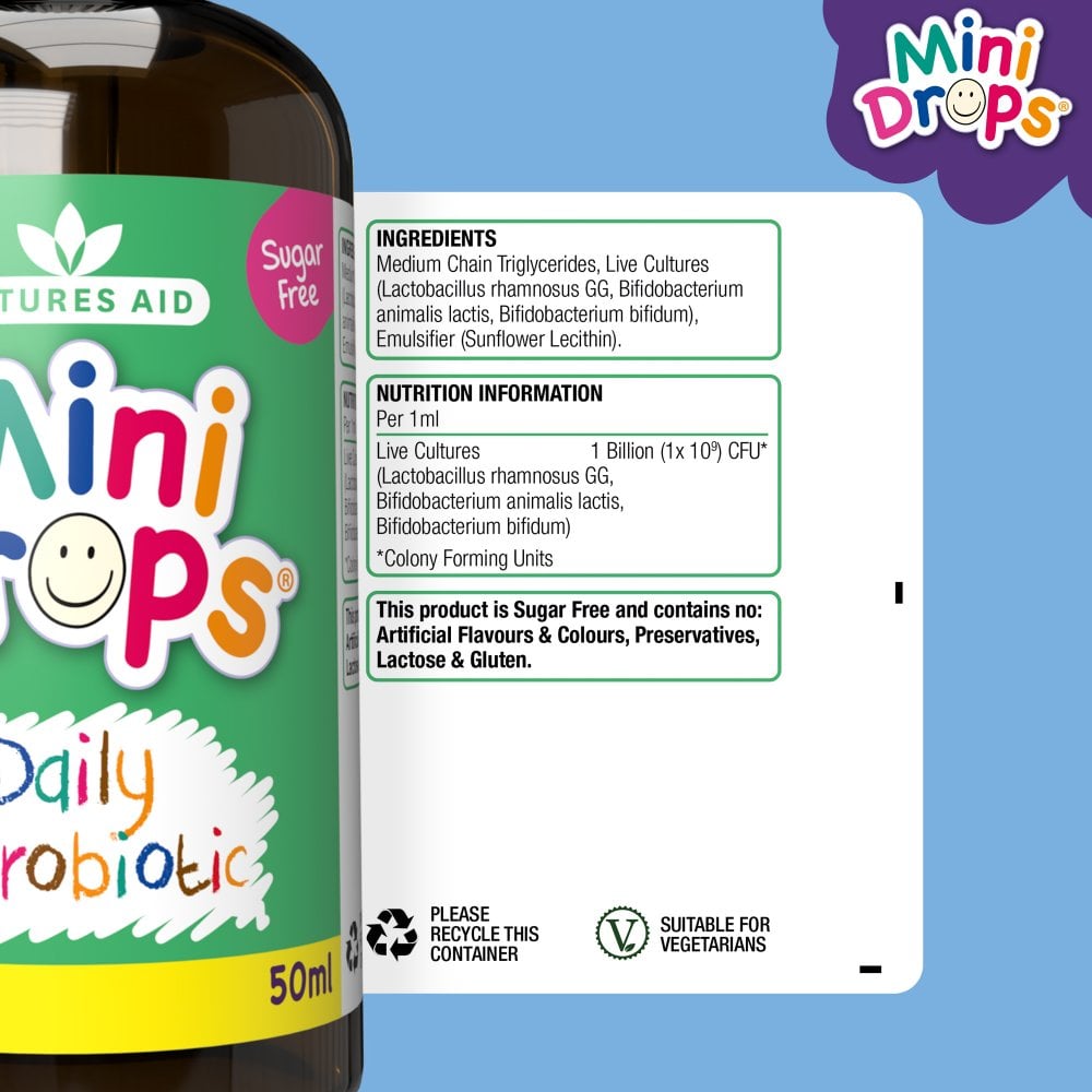 Natures Aid Mini Drops Daily Microbiotic 5