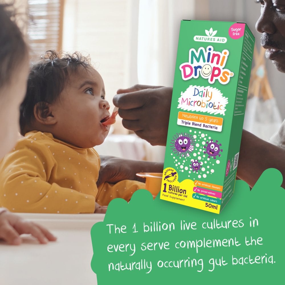 Natures Aid Mini Drops Daily Microbiotic