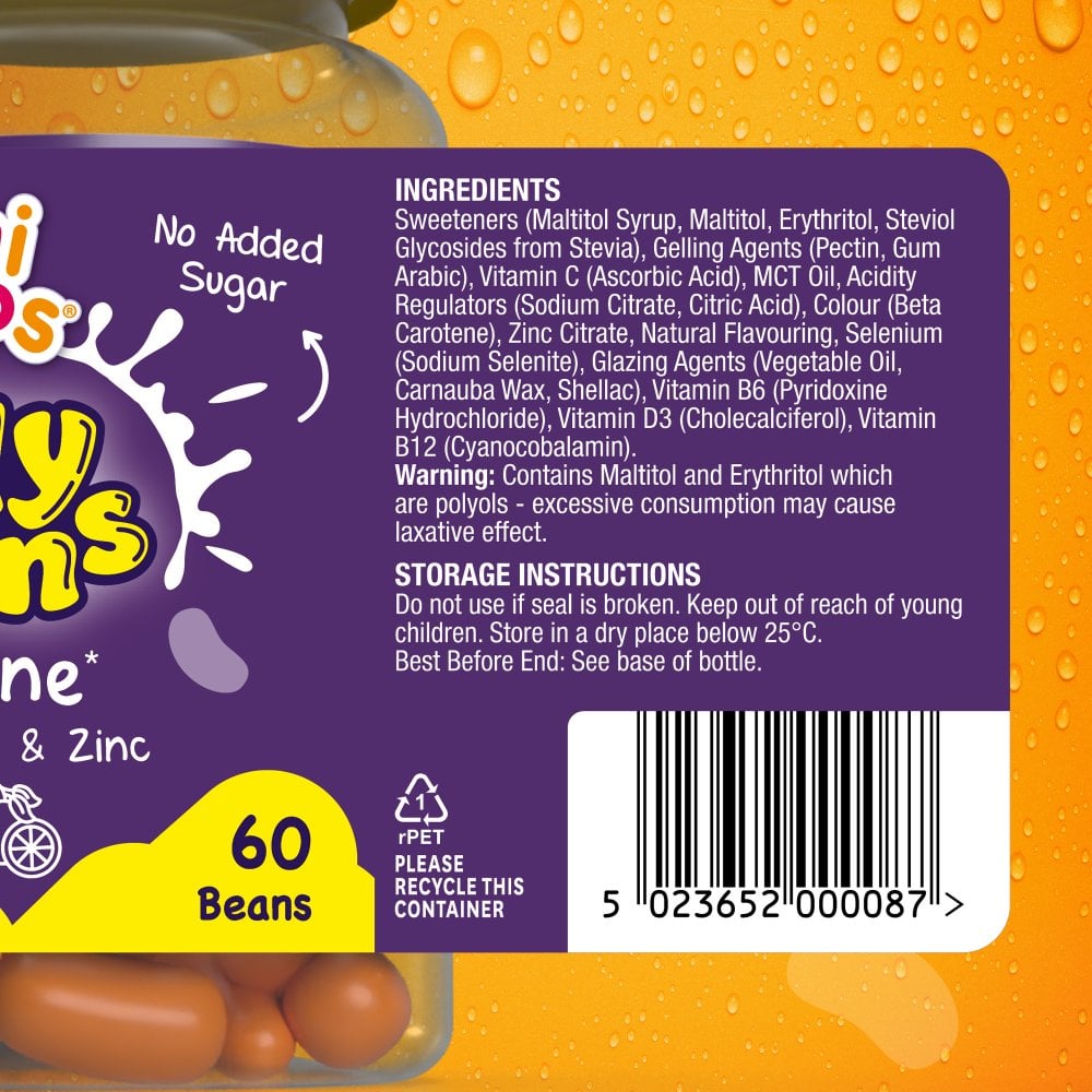 Natures Aid Mini Drops Jelly Beans Immune 4