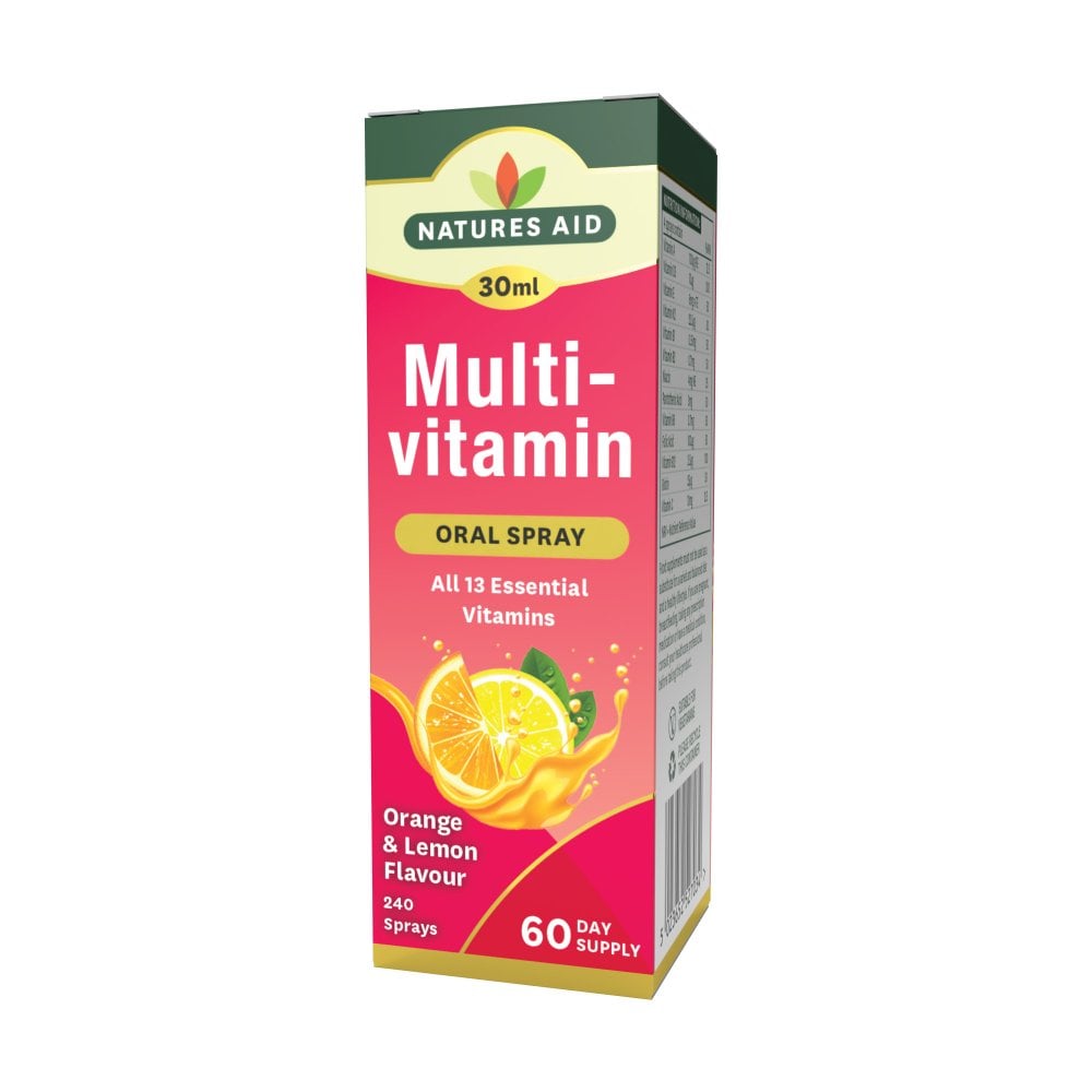 Natures Aid Multivitamin Daily Oral Spray 30ml