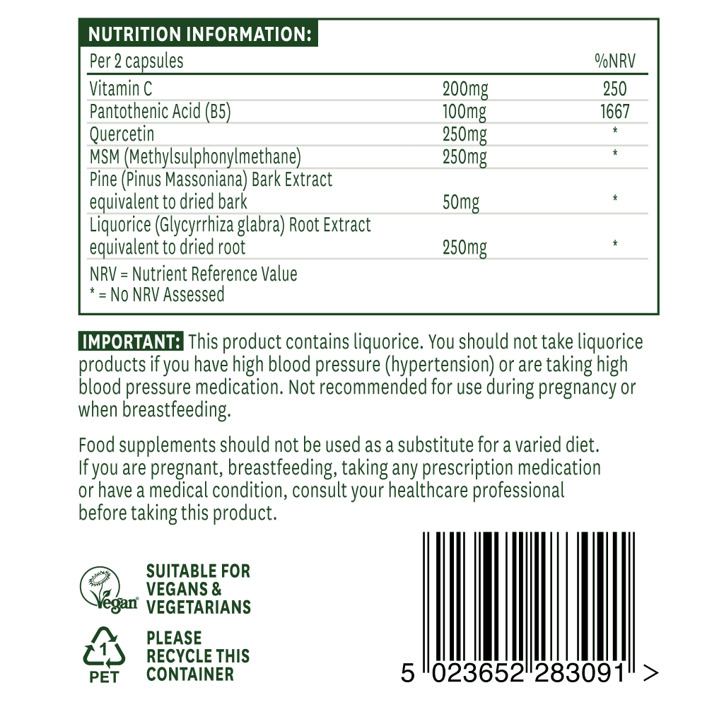 Natures Aid Quercetin Formula 3