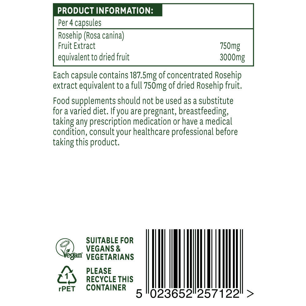 Natures Aid Rosehip 750mg 2