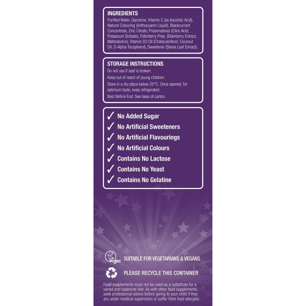 Natures Aid Super Stars Immune Support 150ml 3